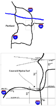 Map to Emerald Seed and Supply
